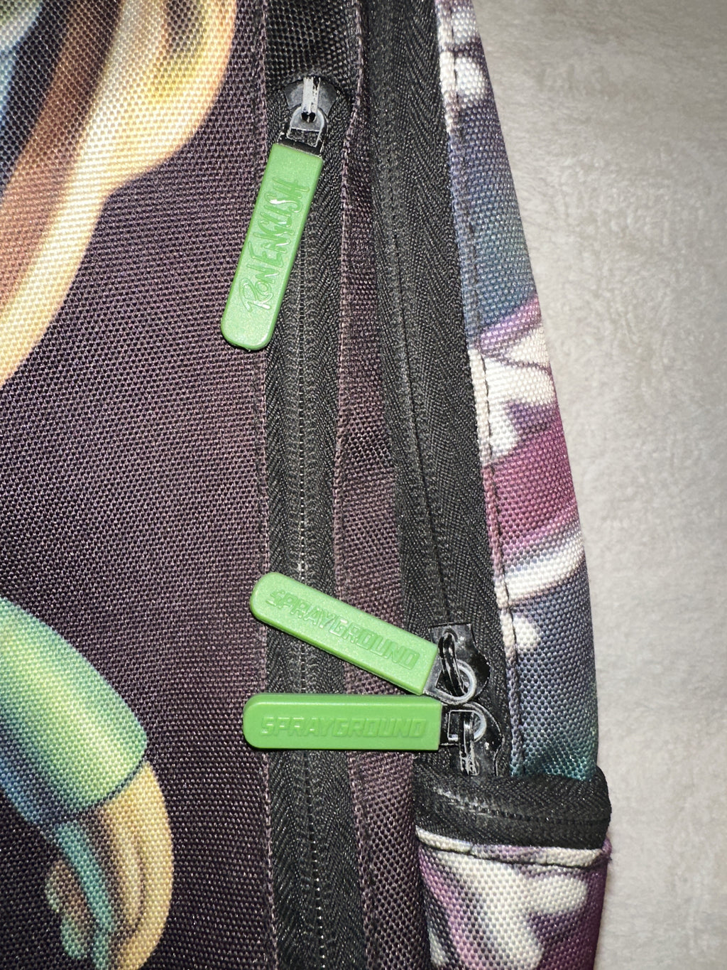 Sprayground × Ron English Pop-Art Backpack — Graffiti Backpack Charlie Brown