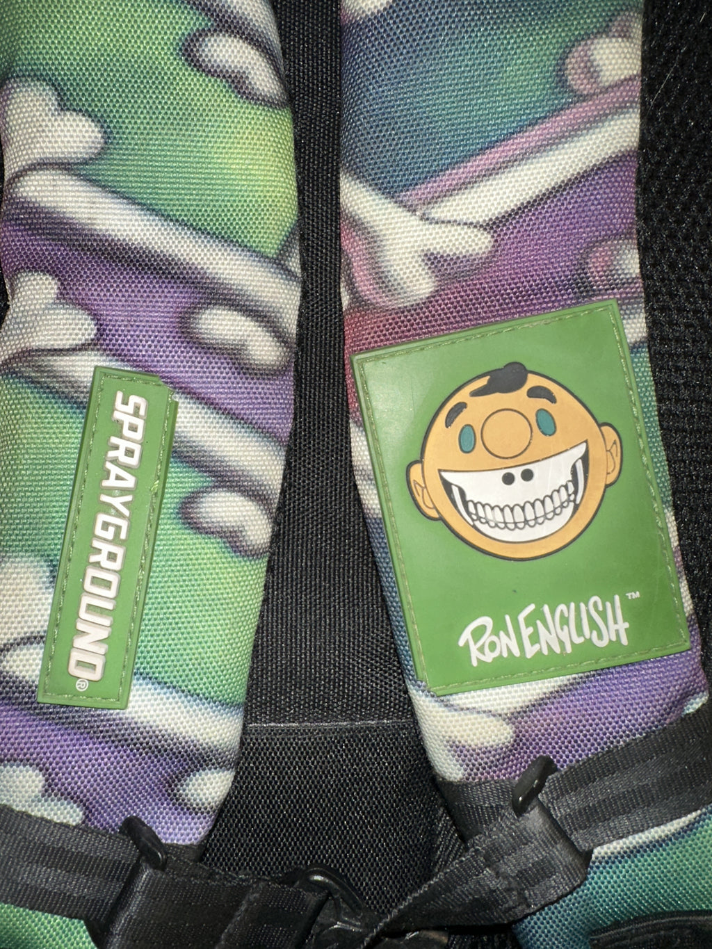 Sprayground × Ron English Pop-Art Backpack — Graffiti Backpack Charlie Brown