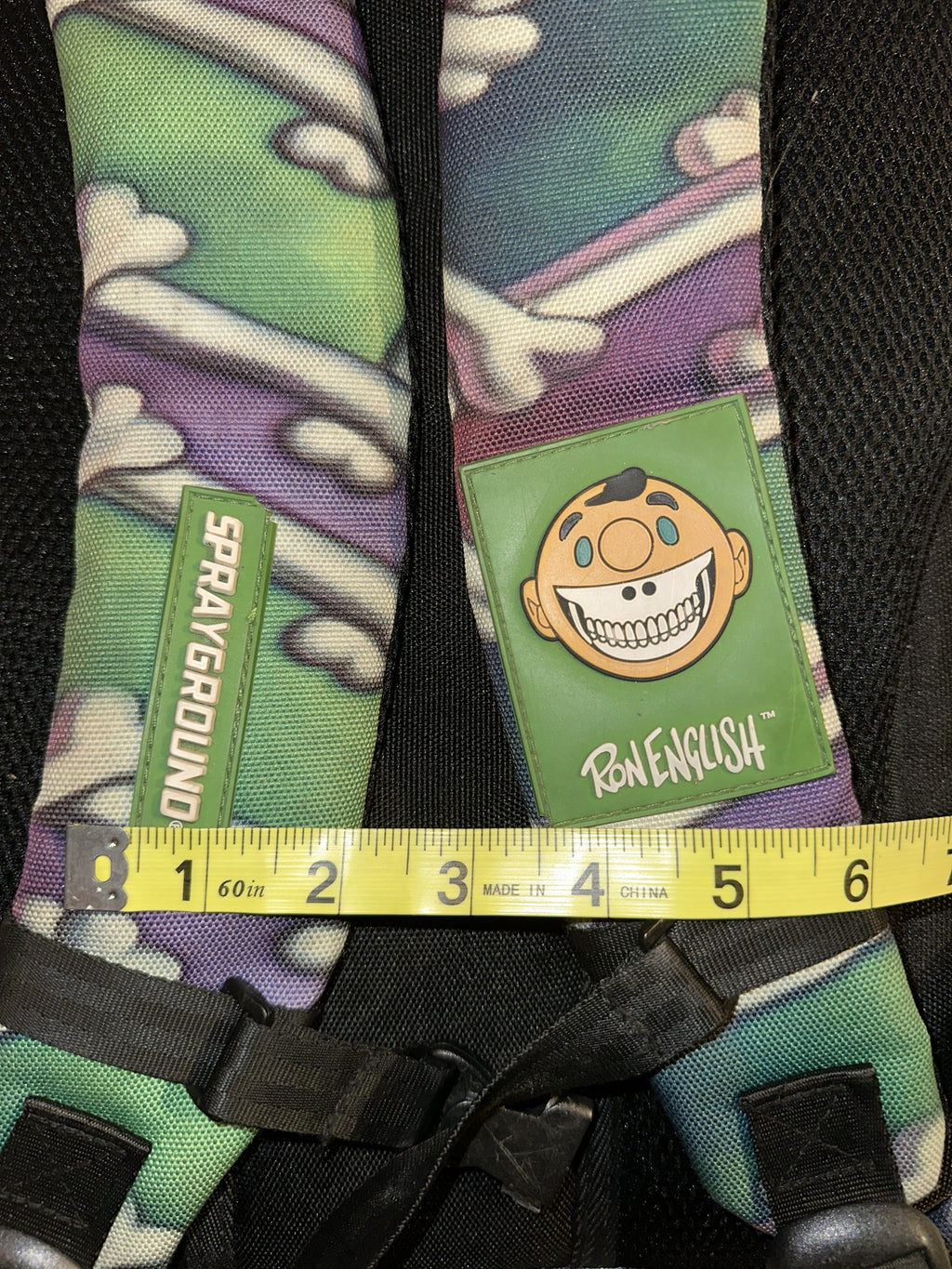 Sprayground × Ron English Pop-Art Backpack — Graffiti Backpack Charlie Brown