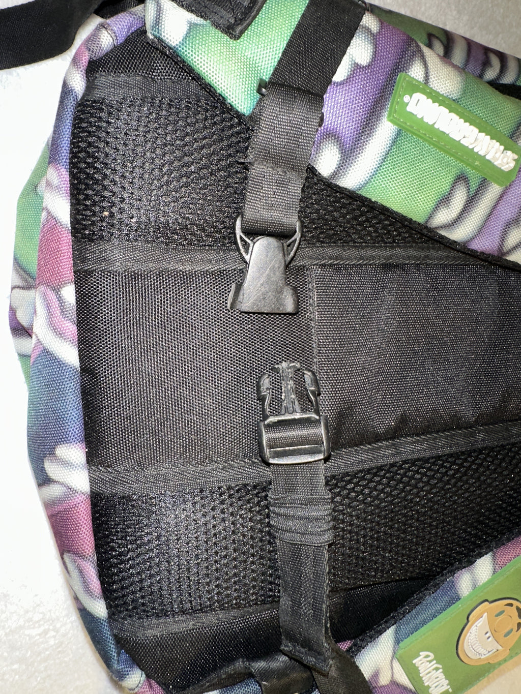 Sprayground × Ron English Pop-Art Backpack — Graffiti Backpack Charlie Brown