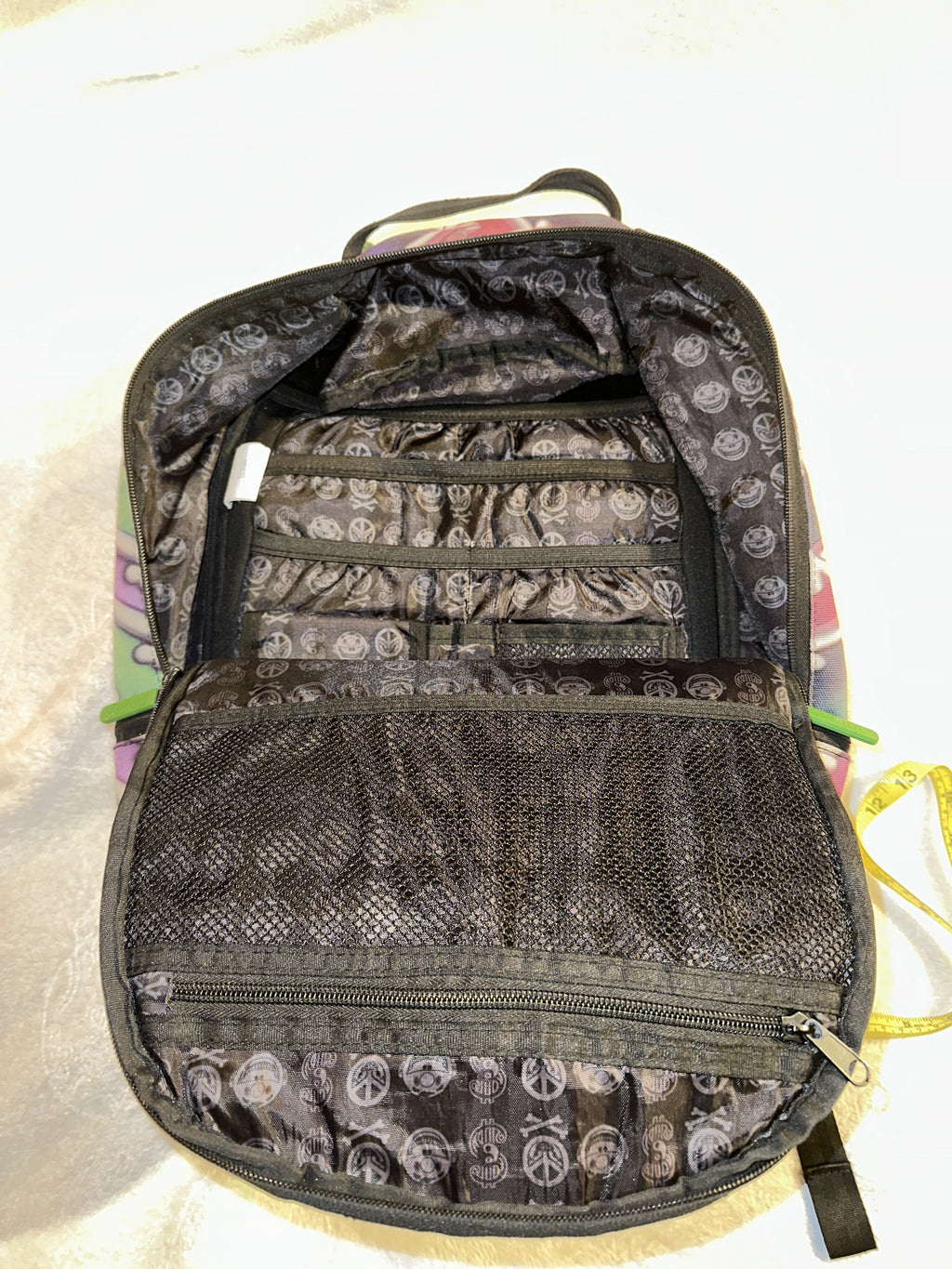 Sprayground × Ron English Pop-Art Backpack — Graffiti Backpack Charlie Brown