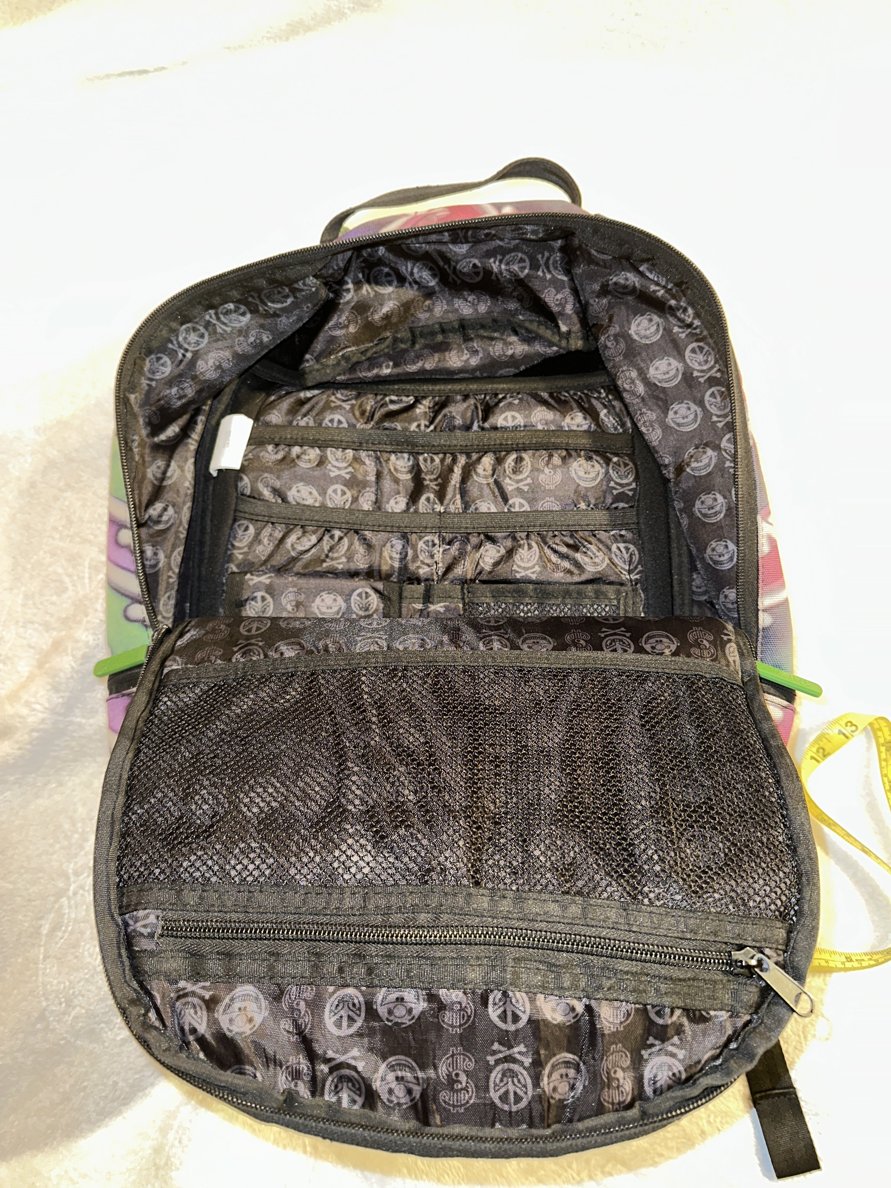 Sprayground × Ron English Pop-Art Backpack — Graffiti Backpack Charlie Brown