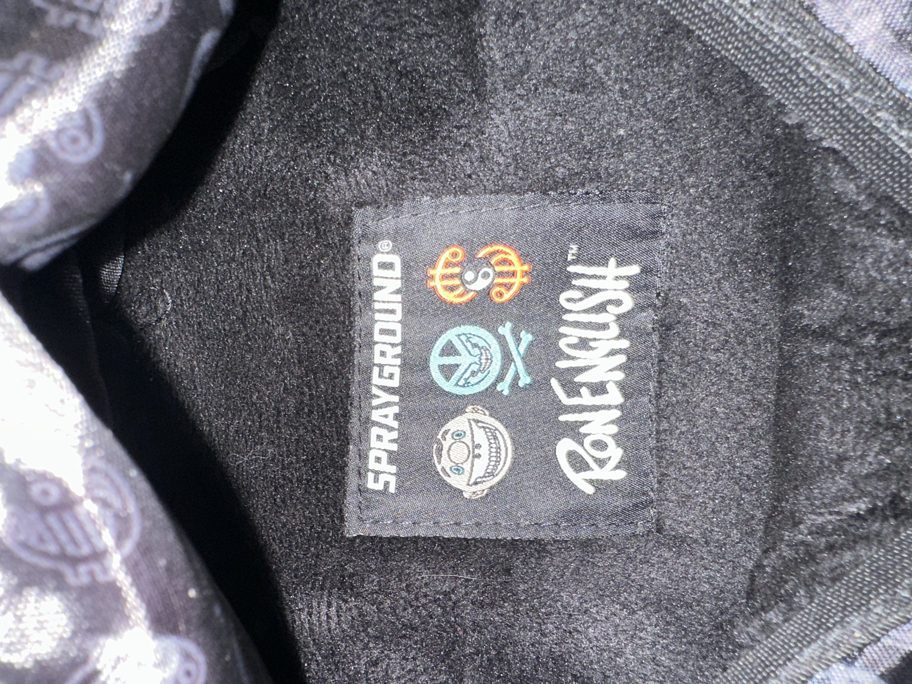 Sprayground × Ron English Pop-Art Backpack — Graffiti Backpack Charlie Brown