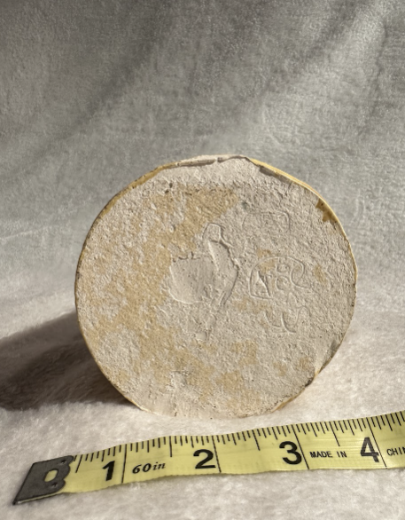 Vintage Stoneware Pottery Candlestick • Handmade Bud Vase • Mid Century Studio Pottery