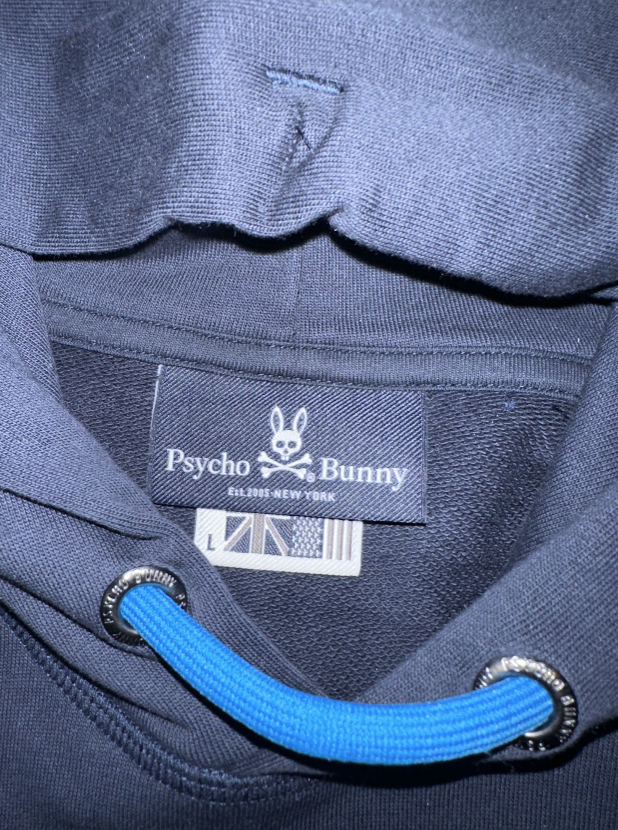 Men’s Psycho Bunny - Barbon Neon Glow Hoodie