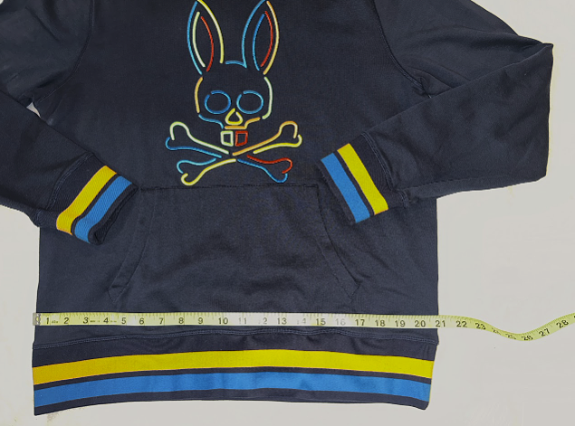 Men’s Psycho Bunny - Barbon Neon Glow Hoodie